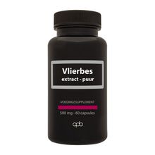 Foto van Apb Holland Vlierbes/sambucus nigra 500mg puur