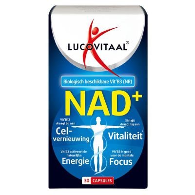 Lucovitaal NAD+ Lucovitaal NAD+ 30 capsules - Overige vitaminen/mineralen