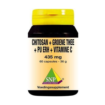 SNP Chitosan groene thee pu erh thee vitamine C 435 mg