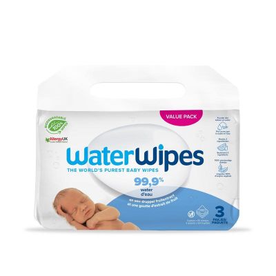 Waterwipes Babydoekjes 3-pak