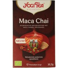 Foto van Yogi Tea Maca chai bio