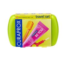 Foto van Curaprox Mondverzorging reisset groen