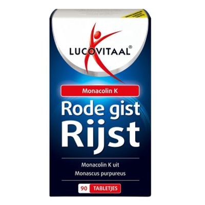 Lucovitaal Rode gist rijst Lucovitaal Rode gist rijst 90 tabletten - Rode gist rijst