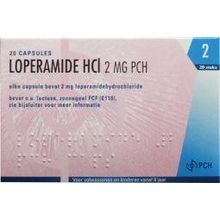 Foto van Loperamide HCL 2 mg