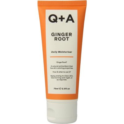 Q+A Q&A Ginger root daily moisturiser