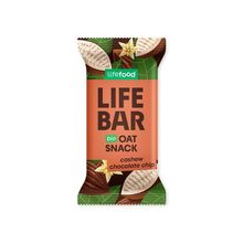 Foto van Lifefood Lifebar haverreep chocolate chip bio