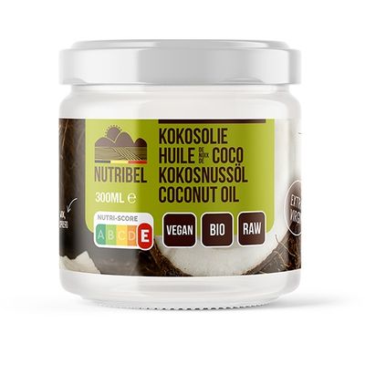 Nutribel Kokosolie extra vierge bio 300 Milliliter - Voeding