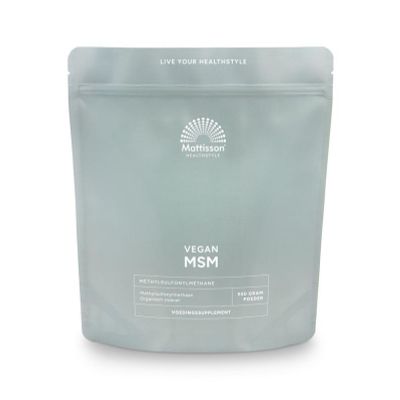 Mattisson vegan msm poeder pure - Algemeen