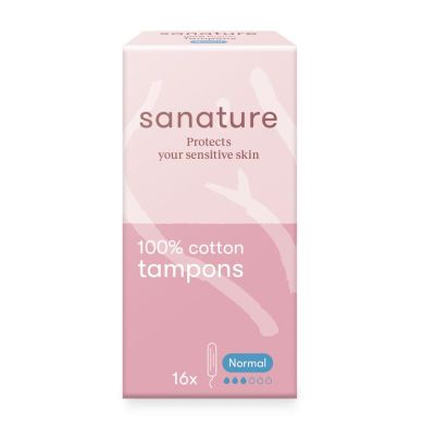 Foto van Sanature Tampons normal