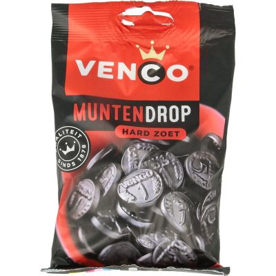 Venco muntendrop Venco muntendrop 120 gram - Snoep en chocola