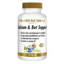 Golden Naturals Calcium & bot support Foto van Golden Naturals Calcium & bot support