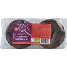 Foto van Your Organic Nat Rijstwafel chocolade puur bio