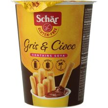 Foto van Dr Schar Milly grissini & chocolate sticks