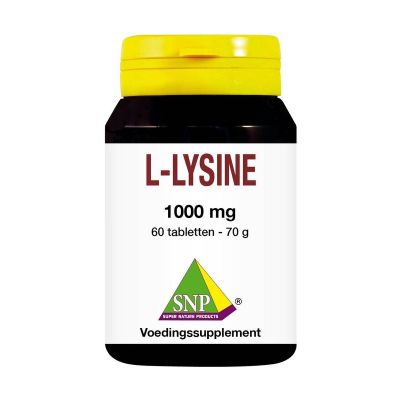 SNP L-lysine 1000 mg 60 tabletten - Aminozuren