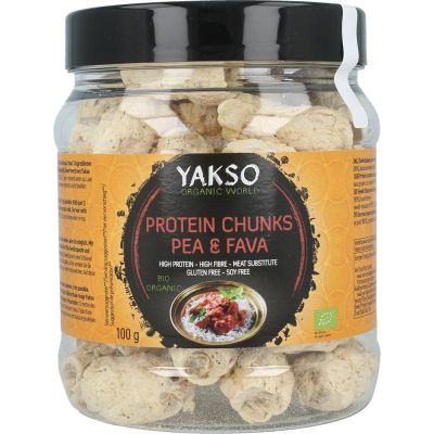 Foto van Yakso Eiwitbrokken erwten & fava bonen bio