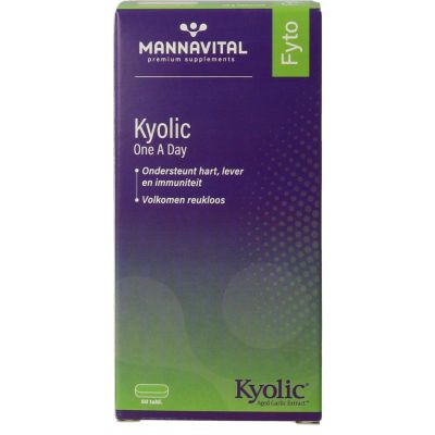 Foto van Mannavital Kyolic one a day