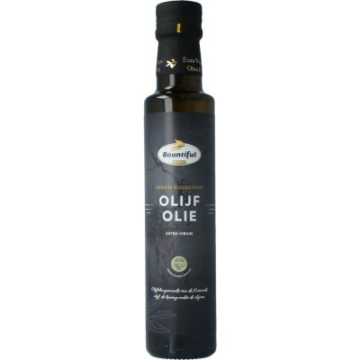 Bountiful Griekse olijfolie extra vierge bio Bountiful Griekse olijfolie extra vierge bio 250 Milliliter - Voeding