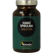 Foto van Hanoju Spirulina Hawaiiaans 500 mg