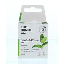 Foto van The Humble Co Dental floss fresh mint 50 meter
