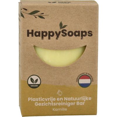 Happysoaps Gezichtreiniger bar kamille 70 gram - Reiniging
