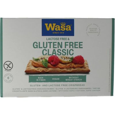 Foto van Wasa Zweeds knackebrood 6 x 40 gram