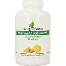 Foto van Livinggreens Vitamine C 1000 calcium ascorbaat