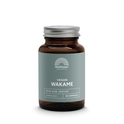 Mattisson Wakame 1000mg 60 vegicaps - Overige vitaminen/mineralen