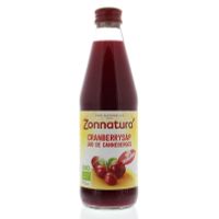 Zonnatura Cranberrysap puur bio