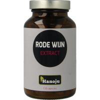 Hanoju Rode wijn extract 250 mg