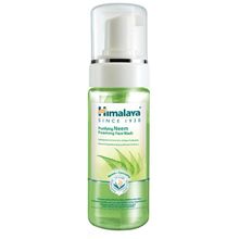 Foto van Himalaya Herbals neem foam facewash