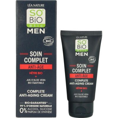 So Bio Etic For men anti aging cream So Bio Etic For men anti aging cream 50 Milliliter - Dagcreme