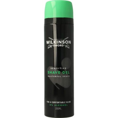 Wilkinson Shave gel sensitive 200 Milliliter - Scheerschuim/gel/creme
