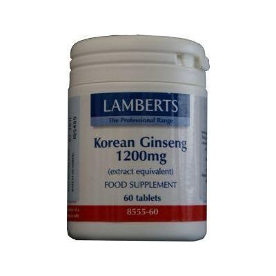Lamberts Ginseng Koreaans 1200 mg