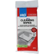 Foto van HG Glasreiniger wipes
