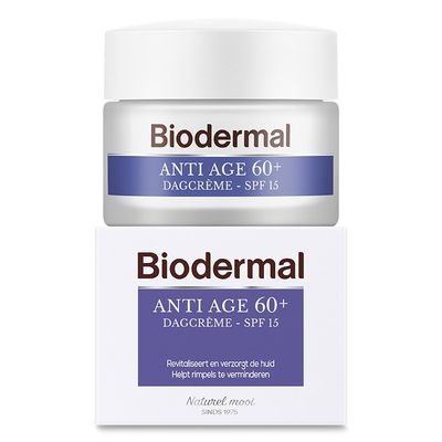 Foto van Biodermal Dagcreme anti age 60+