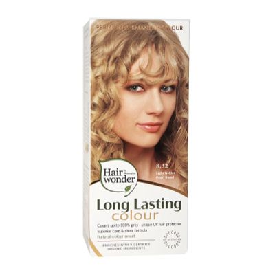 Hairwonder Long lasting colour licht golden peach blond 8.32