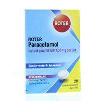 Roter Paracetamol 500 mg bessen