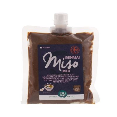 Terrasana Genmai miso eko met schroefdop