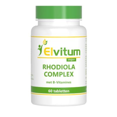 Elvitum Rhodiola complex 60 tabletten - Fytotherapie