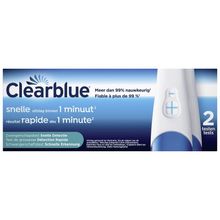 Foto van Clearblue snelle detectie - 2 stuks