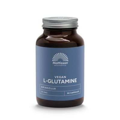 Mattisson L-glutamine 500 mg Mattisson L-glutamine 500 mg 90 capsules - Aminozuren