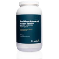 Fittergy Pro whey advanced isolate vanille