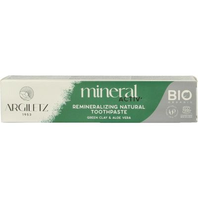 Foto van Argiletz Tandpasta neutraal aloe vera
