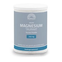 Foto van Mattisson Magnesium tauraat poeder vegan