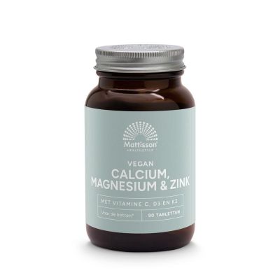 Foto van Mattisson Calcium magnesium & zink