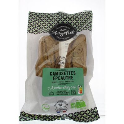 Biofournil Camusettes spelt 2 stuks - Brood en bakmixen