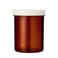 Tabletflacon 170 ml bruin met dop