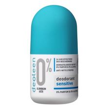 Foto van Deoleen Deodorant roller 0% sensitive
