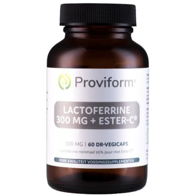 Proviform Lactoferrine Puur 300 mg + Ester C 60 Vegetarische capsules - Overige vitaminen/mineralen