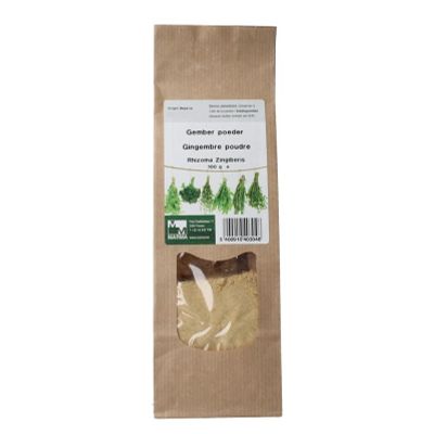 Marma Gember wortelstok poeder Marma Gember wortelstok poeder 100 gram - Kruiden